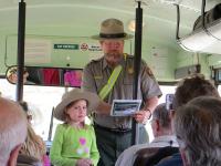 Junior Ranger gets sworn in on tour bus Denali AK.jpg 384.5K